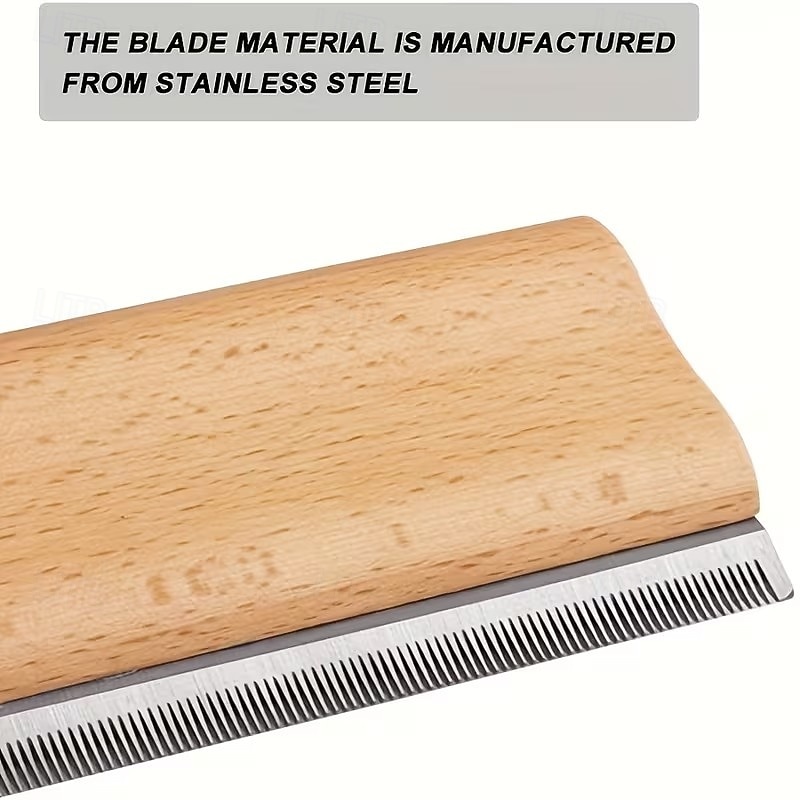 Wood PET Cat Dog Horse Removal Shedding Grooming Tool Hair Brush Comb Long Hair self-Cleaning 2026 - $16.99 –P3