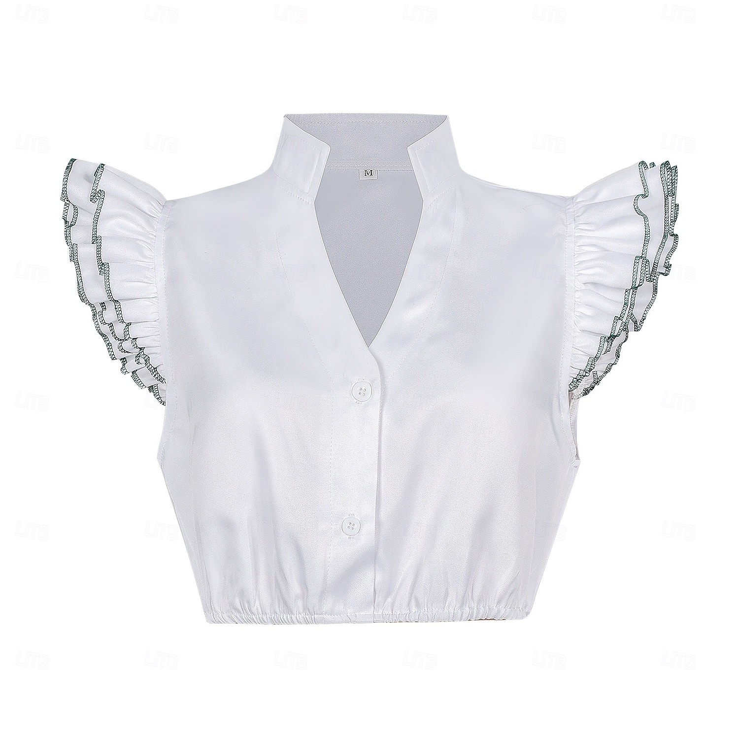 Oktoberfest Robe Dirndl Ensemble Dirndl Blouse Dirndl Longueur midi Tablier aspect satiné Femme de ménage Allemand Alpin Patrimoine Prairies Femmes Carnaval Fête de la Bière Tissu de style de 2026 ? $92.99 –P6