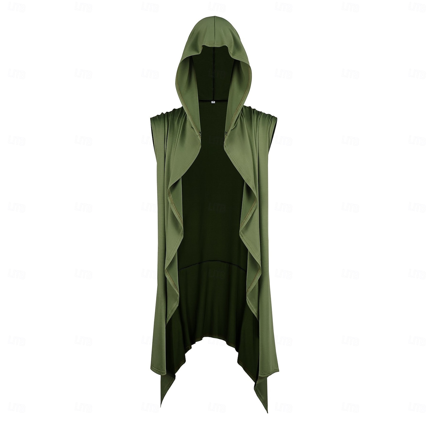Retro Antiguo Medieval Renacimiento Sudadera Chaleco Sin Mangas Arquero Ranger Disfraz Hombre Fantasía Víspera de Todos los Santos Carnaval Feria del Renacimiento LARP Adulto Chalecos 2026 - $46.99 –P1