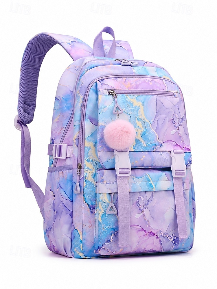 Waterproof School Backpack for Girls Large Multi-Pocket Laptop Bookbag Cute Tie Dye College Travel Daypack in Multi Colors 2026 - €24.99 –P4
