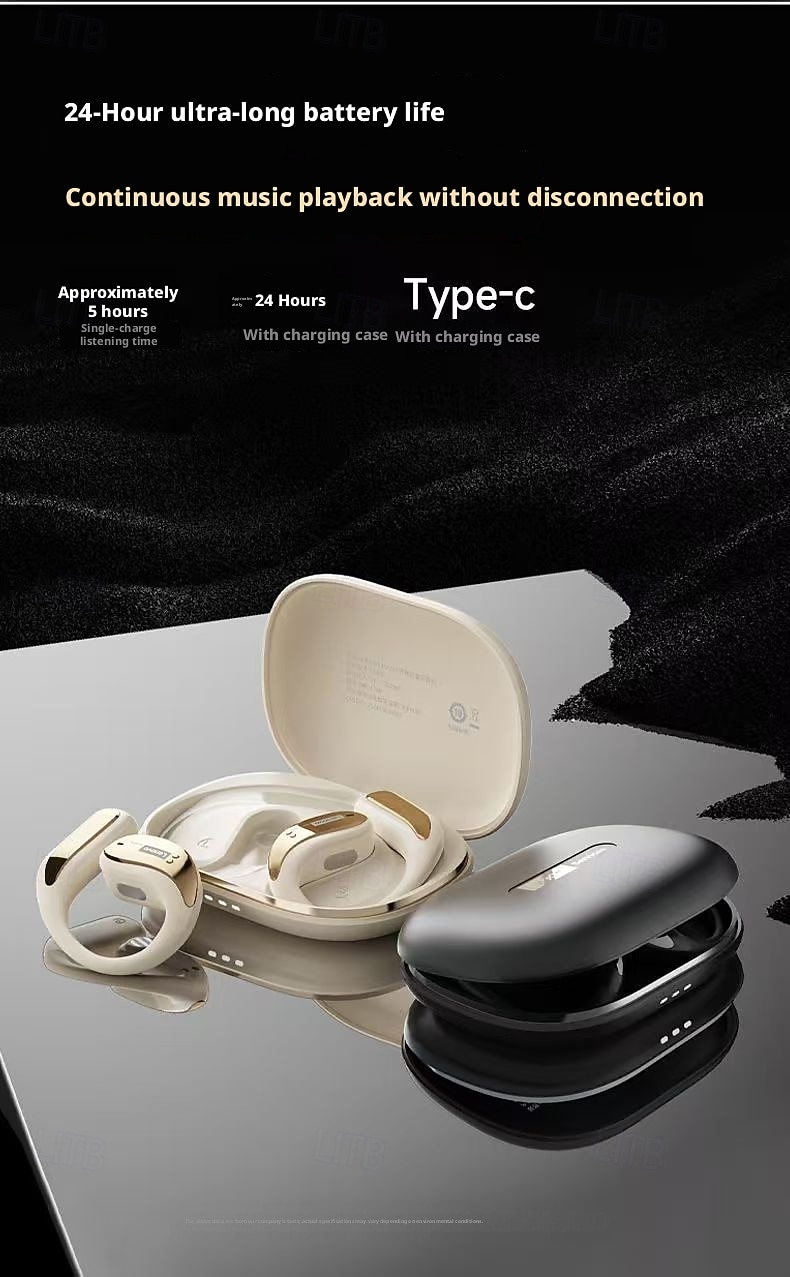 Lenovo LE505 Open Ear Wireless Headphones, Bluetooth 6.0 Air Conduction Earbuds, 360 ACS Panoramic Sound & Dolby Atmos, ENC Noise Canceling Mic, Waterproof Sport Earphones for Android iOS 2026 - $38.99 –P16
