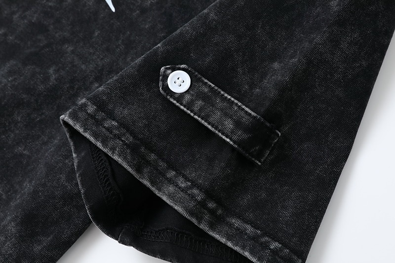 Dámská vintage henley košile softfade™ ze 100% bavlny - měkké prané, krátké rukávy, základní top 2026 - $31.99 –P13