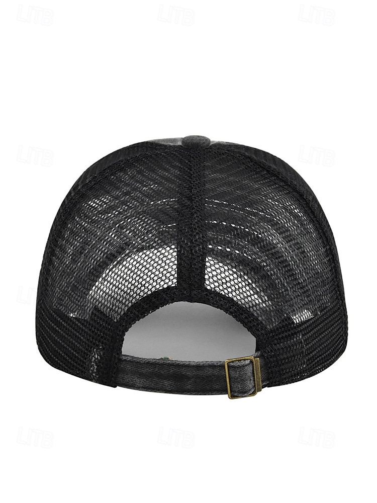 Damska czapka typu trucker z siateczki bawełnianej, regulowana czapka baseballowa w wielu kolorach, oddychająca, letnia, codzienna czapka do noszenia w podróży, na plaży, na świeżym powietrzu i na co 2026 - $11.99 –P8