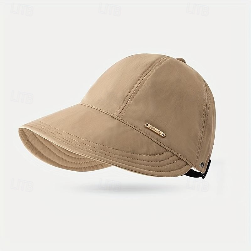 Damen-Sonnenhut mit breiter Krempe – UPF 50+, offene Kappe für Pferdeschwänze, Golf und Strand 2026 - $6.99 –P10