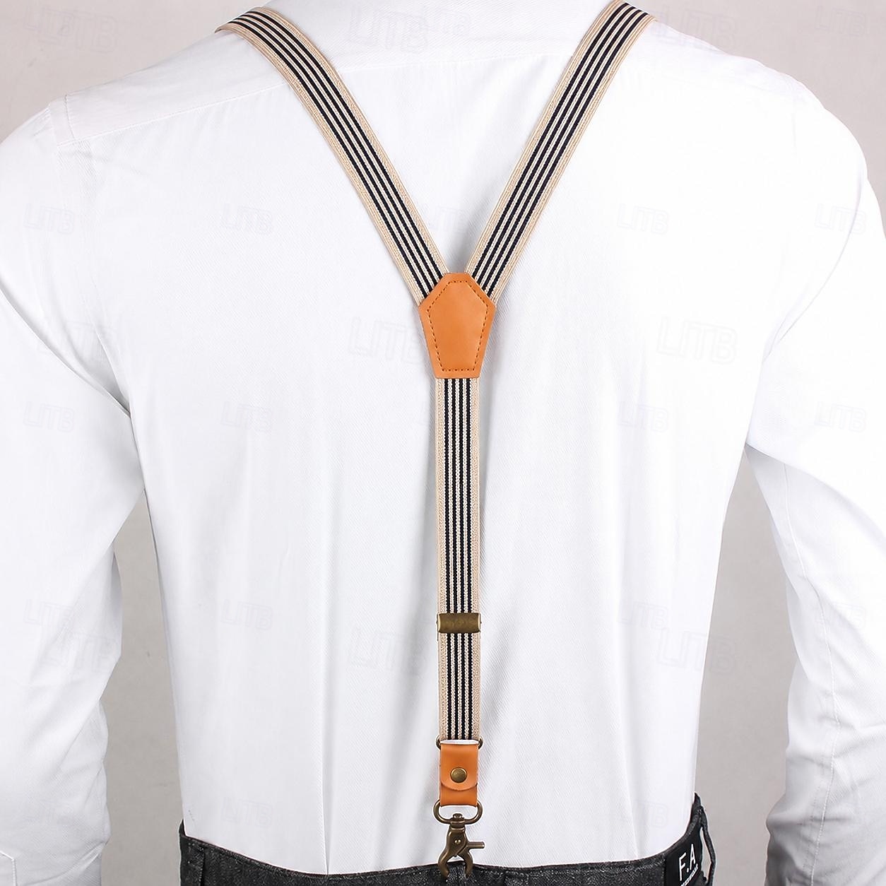 Rugido 20s 1920s Retro Antiguo Tirantes El gran Gatsby Gángster Disfraz Hombre Mascarada Fiesta / Noche Despedida de Soltera Adultos Más Accesorios Tirantes 2026 - $18.99 –P6