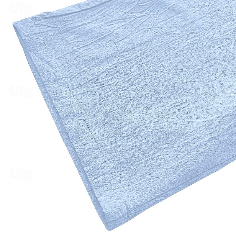 Per uomo Pantaloni di Lino Pantaloni Pantaloni Estivi Pantaloni da Spiaggia Tasca Frontale Gamba Dritta Confezione multipla Semplice Comodità Traspirante Lunghezza intera Quotidiano All'aperto Affari del 2026 a $35.99 –P3