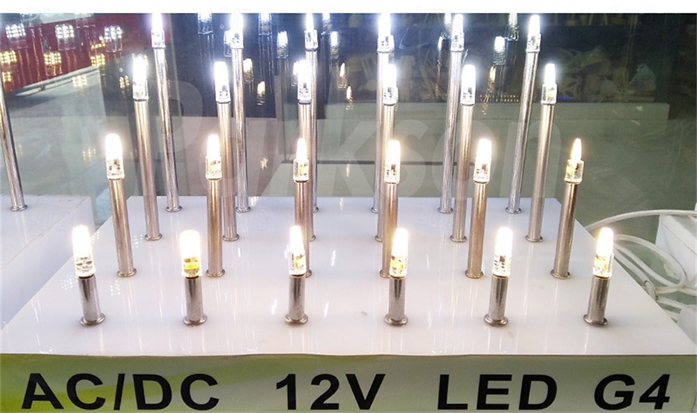 10pcs G4 LED COB Lamp No Flash LED Bulb AC/DC 12V Lampada LED Spotlight Chandelier Lighting Replace Halogen 2026 - $34.99 –P8