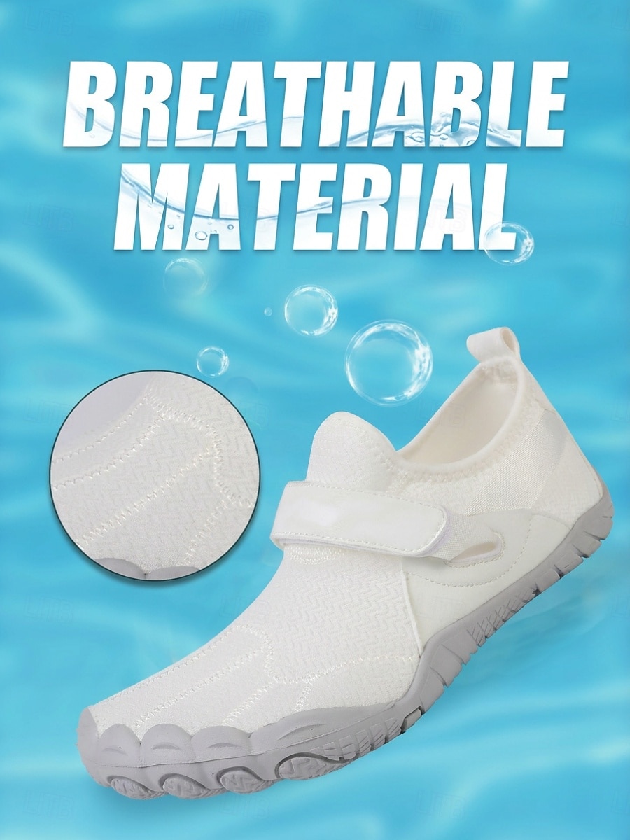 Women's White Barefoot Water Shoes with Wide Toe Box, Quick Dry Aqua Sneakers and Non-Slip Sole for Beach Walking, Swimming, Kayaking, Travel and Outdoor Adventures 2026 - $29.99 –P2