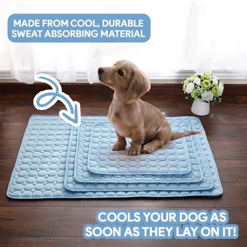 Kjølematte for kjæledyr, vaskbar innekatter, hundekatt, sovematte for sofa, gulvsenger 2026 - $15.99 –P3