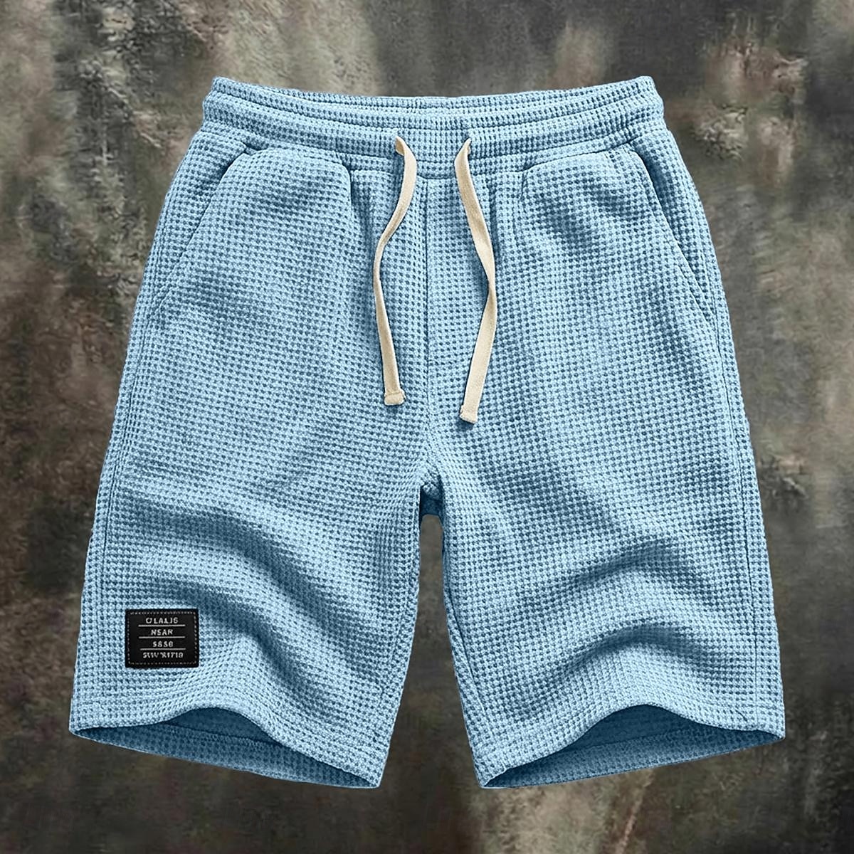 Per uomo Pantaloncini Waffle Pantaloncini Estivi Shorts da Spiaggia Pantaloncini casual Coulisse Elastico in vita Puro Tinta unica Tinta unita Comodità Lunghezza al ginocchio Casuale Quotidiano del 2026 a $22.99 –P5