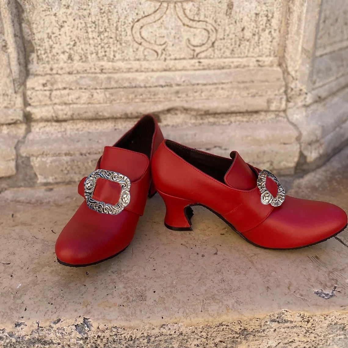 Rococò Barocco Vittoriano Scarpe Costume Per donna Reale Halloween Carnevale Mascherata Performance Festa / Sera Mascherata Adulti Scarpe del 2026 a $61.99 –P7