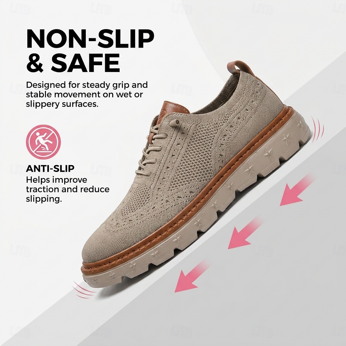 Sneakers casual da uomo in maglia: scarpe comode e traspiranti con lacci, calzature eleganti e casual ideali per passeggiate in città, viaggi e per tutti i giorni. del 2026 a $42.99 –P3
