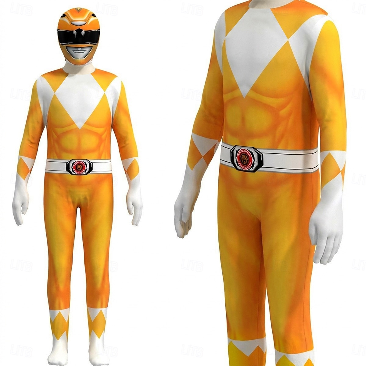 Mächtige Helden Tommy Oliver Cosplay Kostüm Overall Cosplay for Herren Damen Jungen Kinder Erwachsene Karneval Maskerade Veranstaltung / Fest Maskerade 2026 - $30.99 –P7