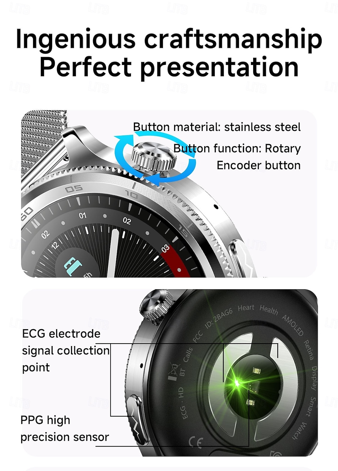 Smart Watch for Men (Answer/Make Calls), 1.39" Round HD Touch Screen Fitness Tracker with Heart Rate Sleep SpO2 Monitor, IP68 Waterproof Activity Tracker, Business Smartwatch for Android iOS 2026 - $86.99 –P4
