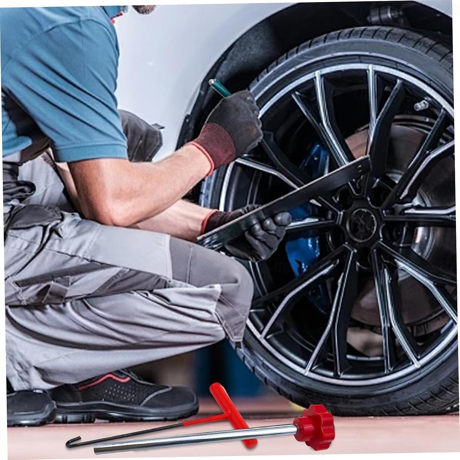 Kit di attrezzi per la sostituzione rapida delle valvole degli pneumatici auto, composto da 30 pezzi, set di sostituzione rapida del nucleo della valvola che perde, include tr413, tappi per attrezzi a del 2026 a $39.99 –P5