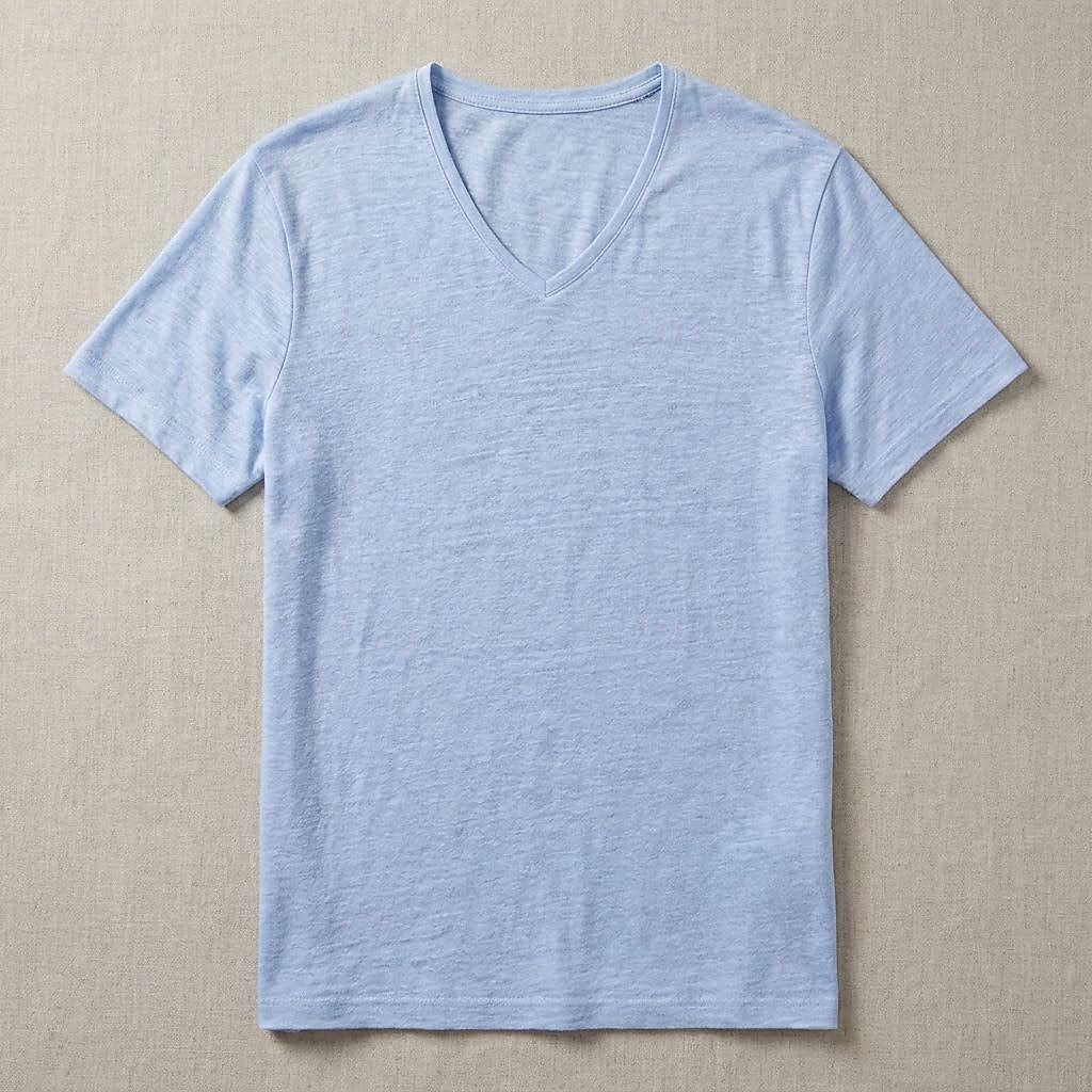 Ανδρικά Μπλουζάκι T-Shirt Cotton Blend Κοντομάνικο Λαιμόκοψη V Ανοιξη καλοκαίρι Καλοκαίρι Άνοιξη Συμπαγές Χρώμα Σκέτο Βίντατζ Μποέμ Καθημερινό Σκέτο Causal Διακοπές Δρόμος Λευκό Μαύρο Μπλε Απαλό 2026 - $40.99 –P5