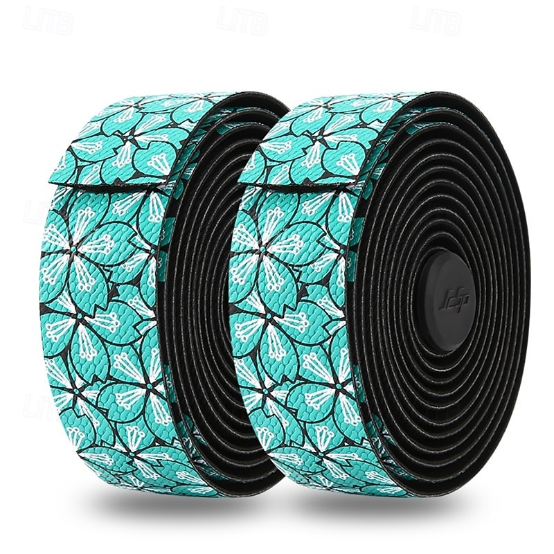 Bike Handlebar Tape Cycling Wearproof Skidproof Comfortable Safety For Road Bike Mountain Bike MTB Cycling Bicycle PU(Polyurethane) Black White Pink 2026 - $17.99 –P8