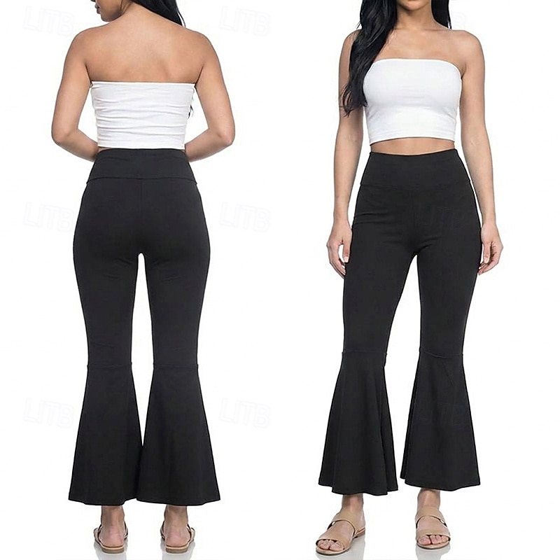 Anni '70 Disco Y2K Pantaloni a zampa d'elefante Pantaloni a zampa Bambola Costume Per donna Giorno dei Re Casual Quotidiano Parata dell'Orgoglio Mese dell'orgoglio Adulti Pantaloni del 2026 a $20.99 –P14