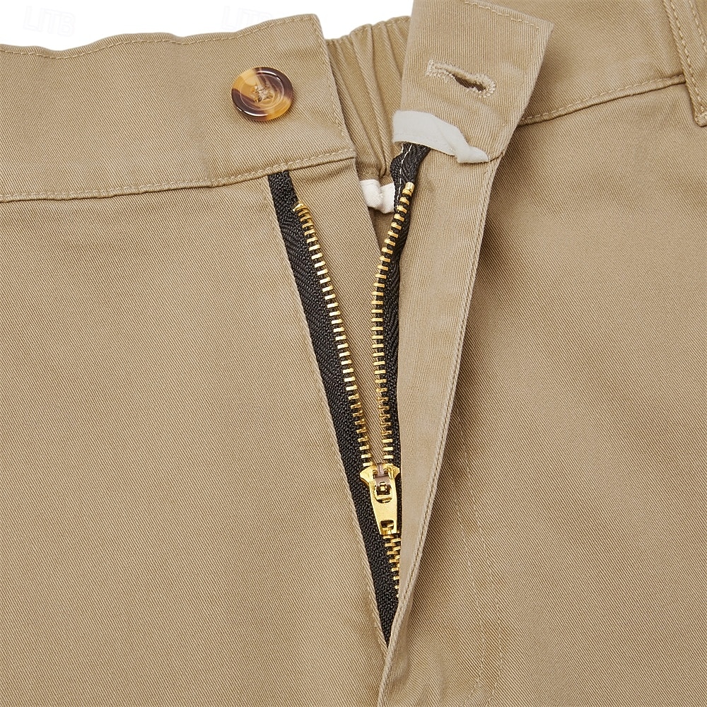 Per uomo Carico tattico Pantaloncini cargo Shorts Pantaloncini casual Tasca Semplice Sopra il ginocchio Casuale All'aperto Abbigliamento casual alla moda Moda Streetwear Cáqui Escuro Nero Inelastico del 2026 a $29.99 –P14
