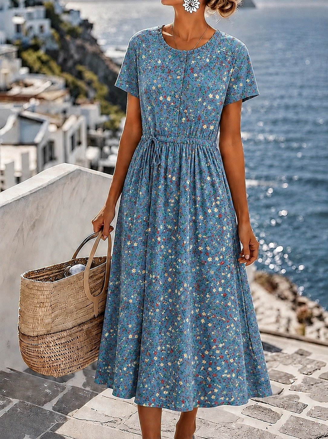 sundress winter dress 12 Season Color Analysis | Indigo Tones