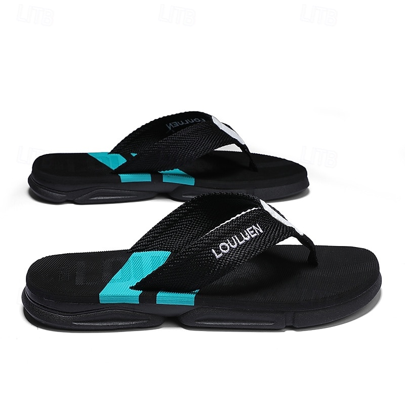 Men's Green Sport Flip Flops – Non-Slip Quick-Dry Beach Sandals, Lightweight Vacation Footwear for Cruises, Travel and Outdoor Leisure 2026 - $26.99 –P3
