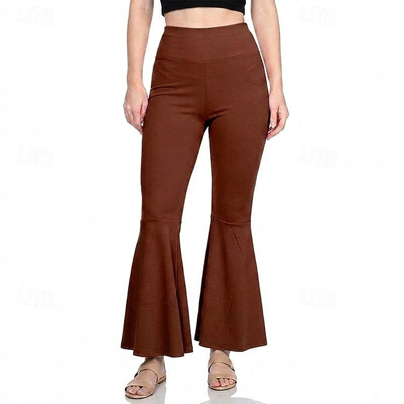 Anni '70 Disco Y2K Pantaloni a zampa d'elefante Pantaloni a zampa Bambola Costume Per donna Giorno dei Re Casual Quotidiano Parata dell'Orgoglio Mese dell'orgoglio Adulti Pantaloni del 2026 a $20.99 –P4