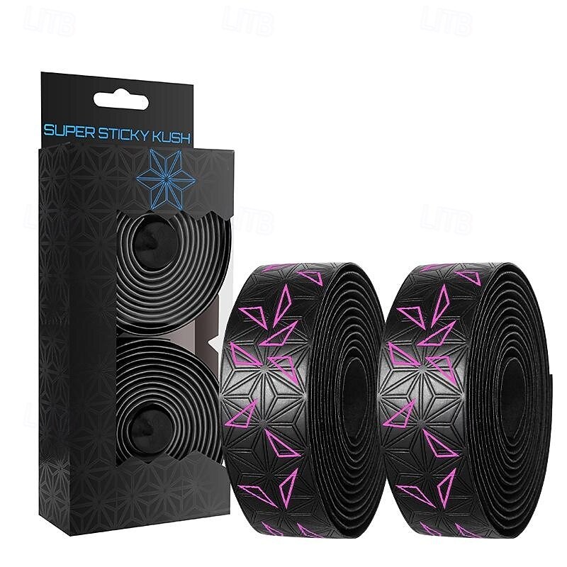 Bike Handlebar Tape Cycling Wearproof Skidproof Comfortable Safety For Road Bike Mountain Bike MTB Cycling Bicycle PU(Polyurethane) White Pink Red 2026 - $17.49 –P5
