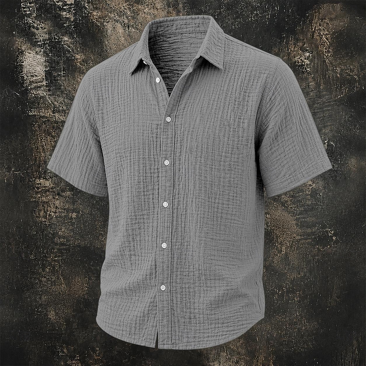 Hombre Camisa Camisa de verano Ropa de playa Camisa casual Abotonar la camisa Color sólido Casual Vacaciones Vino Azul cielo Caqui Azul Oscuro Manga Corta Cuello Camisero Verano Primavera Ropa 2026 - $28.99 –P1