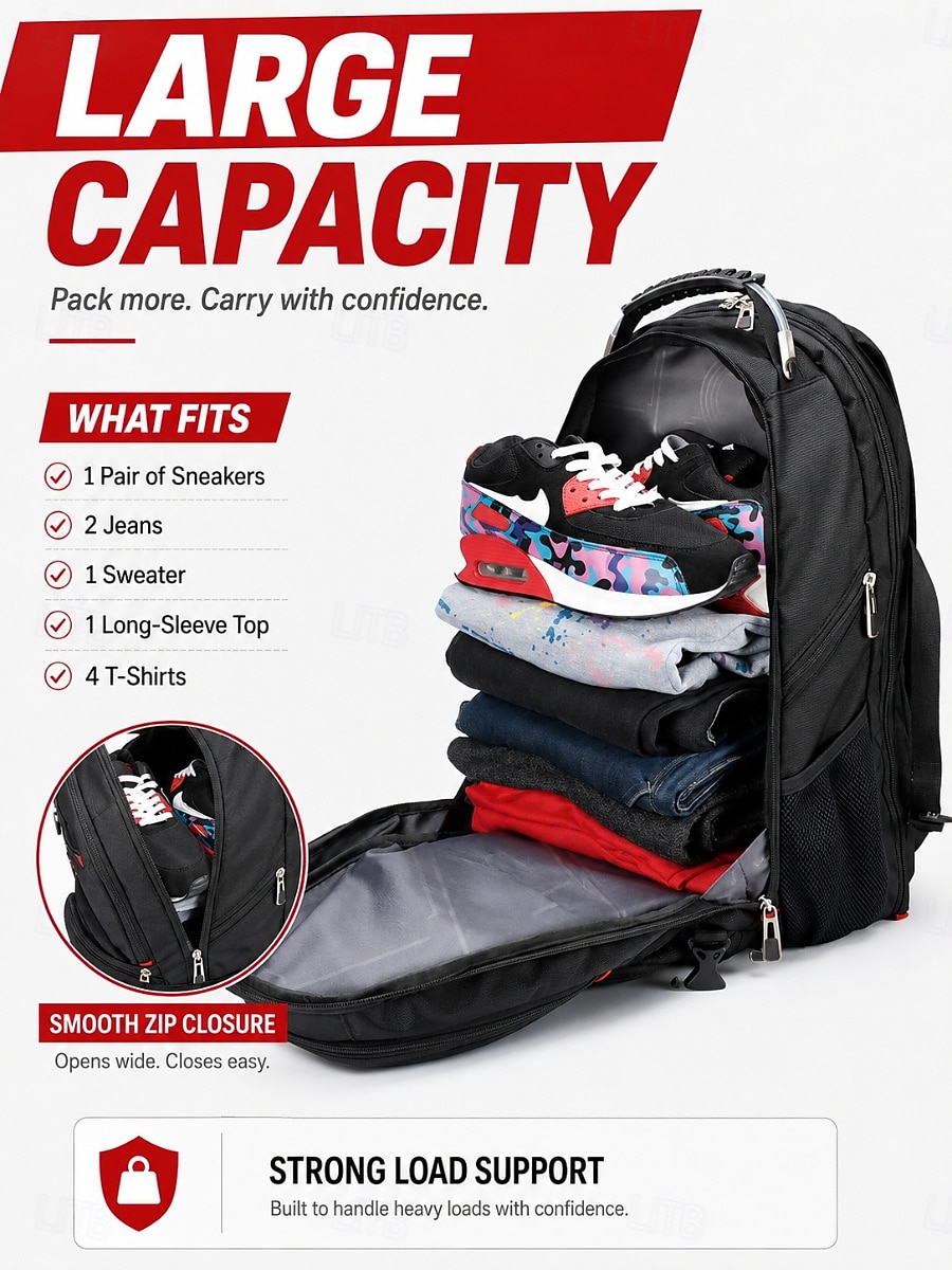 built laptop backpack large Black Gym Plus Made in San Francisco Built NY Laptop Backpack, Large