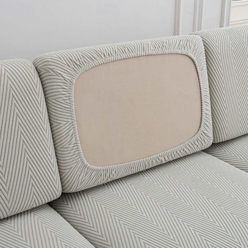 Fodera per cuscino divano jacquard magica, fodera elastica a prova di animali domestici per sedile divano, protezione elastica per mobili facile da installare per cani e gatti del 2026 a $11.49 –P25