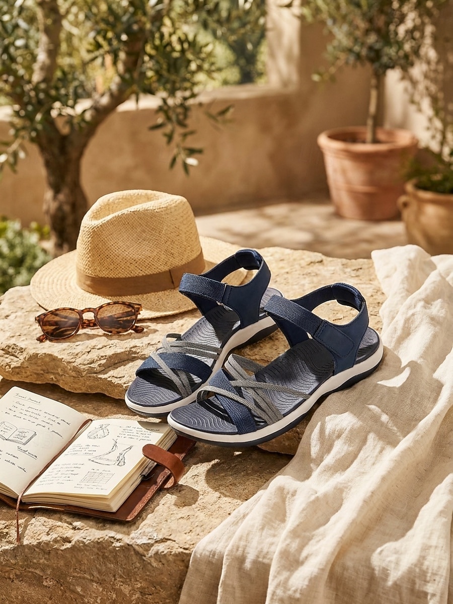 sandali sportivi da donna con cinturini in nastro magico, comode scarpe da passeggio per escursioni, spiaggia e avventure all'aria aperta del 2026 a $26.99 –P1