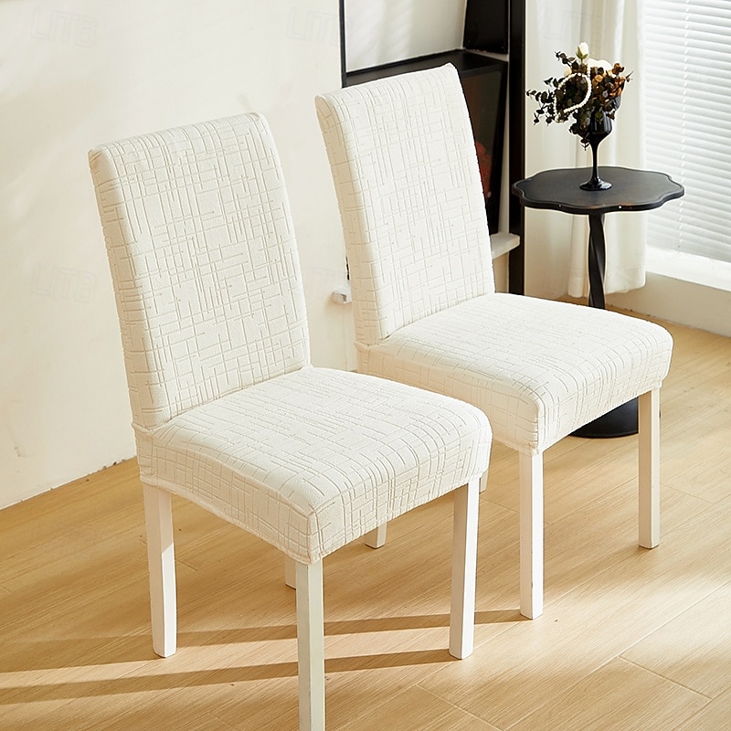 Polar Fleece Fabric Dining Chair Cover, Stretch Elastic Chair Slipcover for Home Hotel, Washable Removable Soft Seat Protector 2026 - $15.49 –P10