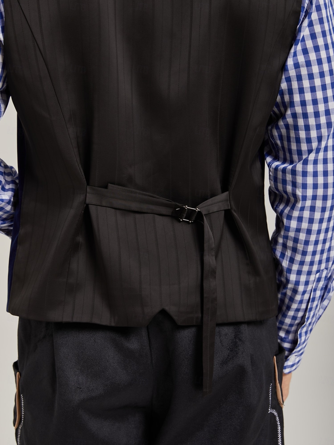 Oktoberfest Trachten Waistcoat Traditional Bavarian Vest Embroidery Velvet Stand Collar Mandarin Collar German Alpine Heritage Wiesn Men's Carnival Beer Festival Traditional Style Cloth 2026 - $69.99 –P7