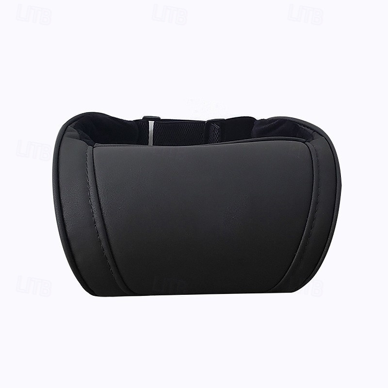 starfire 1 pack äkta läder hängande bilstol kudde nackstöd nackstöd för tesla 3 s x y modeller svart rött kaffe färger valfritt 2026 - $29.99 –P7