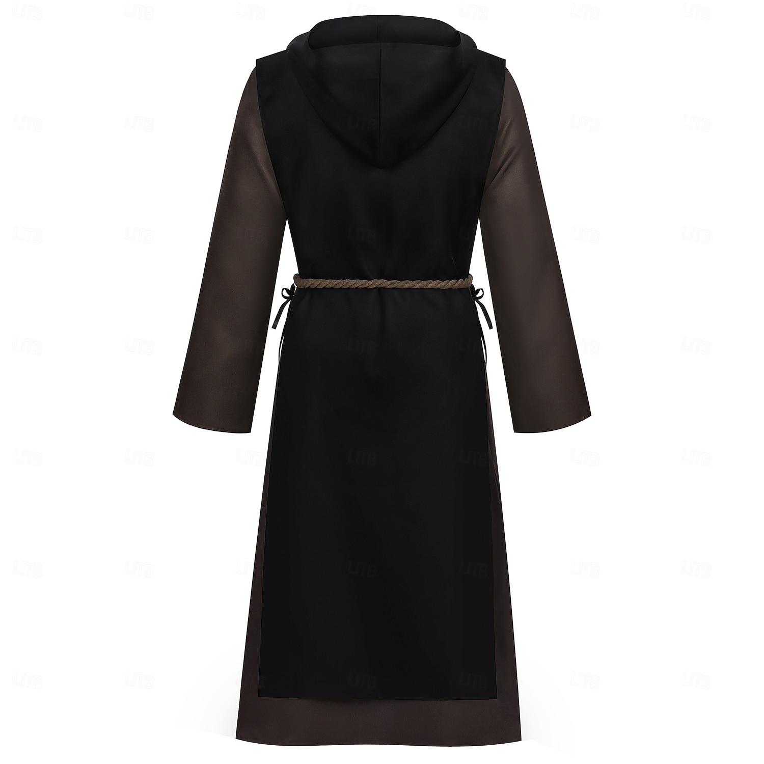Retro / vintage Średniowieczne Renesansowa Bluzy Robe Szata Długie rękawy Kuba Rozpruwacz Mnich Strój na bal maskowy Męskie Religijne Halloween Karnawał Targi Renesansu LARP Dla dorosłych Szata 2026 - $62.99 –P2