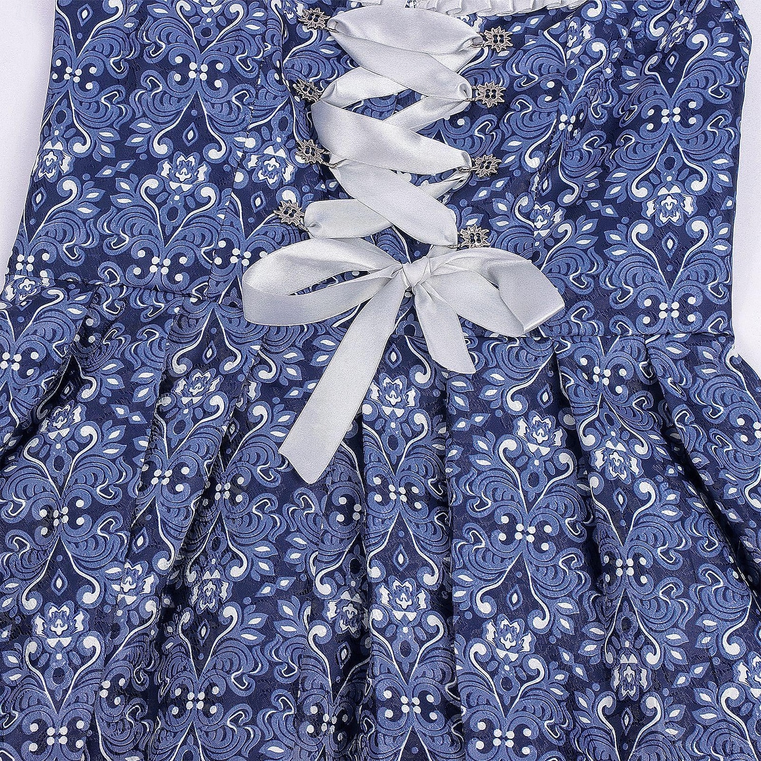 Oktoberfest Vestido de dirndl Conjunto de dirndl Blusa con falda acampanada Jacquard Encaje Mucama Alemán alpino Herencia prados Mujer Carnaval Festival de Cerveza Paño de estilo tradicional 2026 - $113.99 –P7
