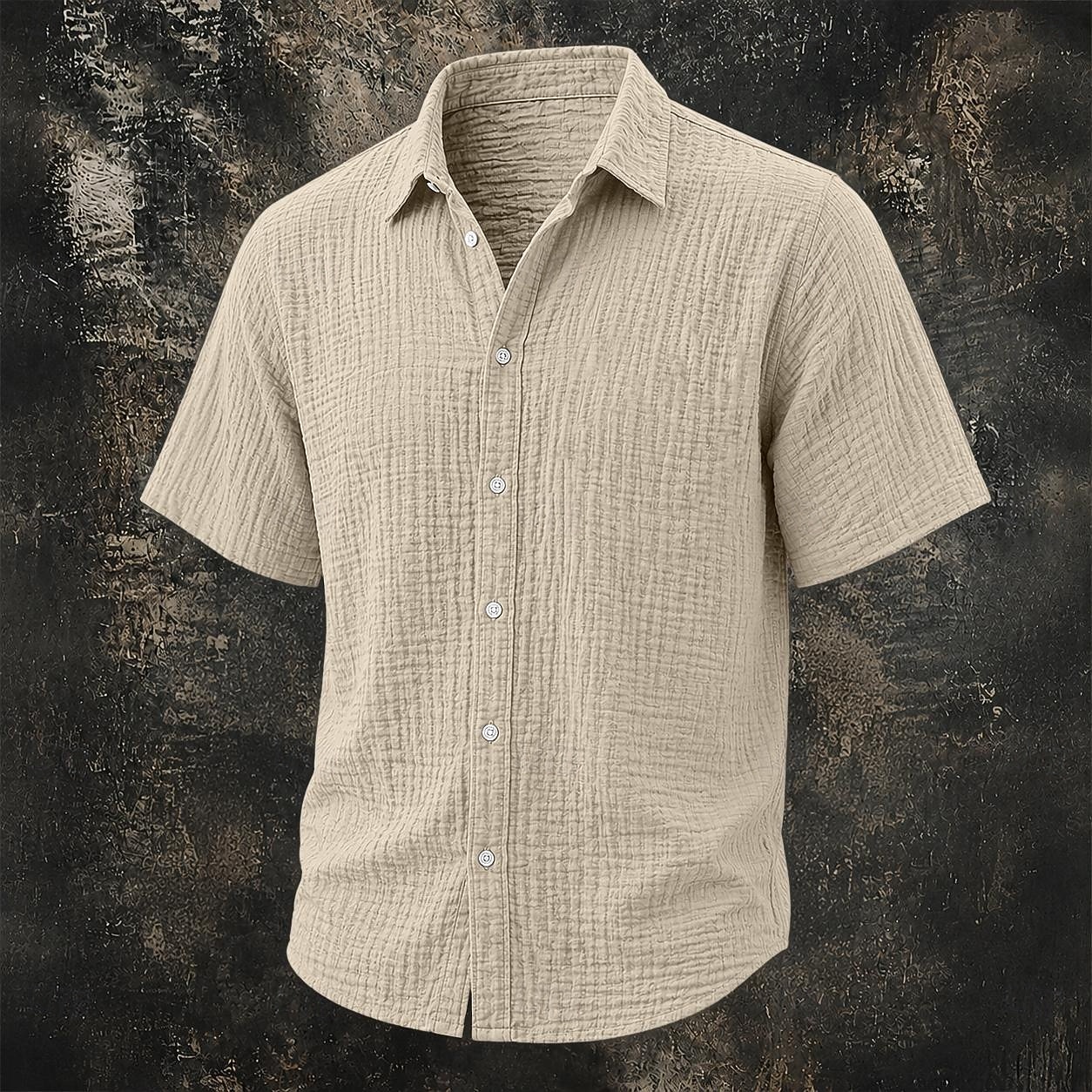 Hombre Camisa Camisa de verano Ropa de playa Camisa casual Abotonar la camisa Color sólido Casual Vacaciones Vino Azul cielo Caqui Azul Oscuro Manga Corta Cuello Camisero Verano Primavera Ropa 2026 - $28.99 –P5