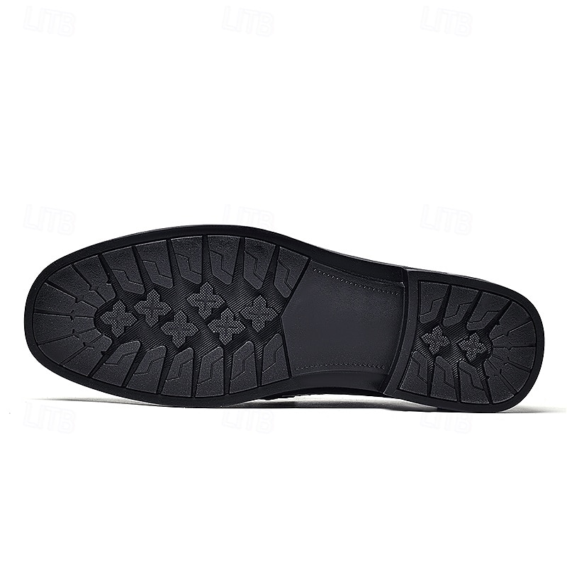 Men's Vintage Penny Loafers, Slip-On Business Casual Dress Shoes, Classic Comfort Shoes for Music Festival, Parties, Office, Daily Wear 2026 - $59.99 –P4