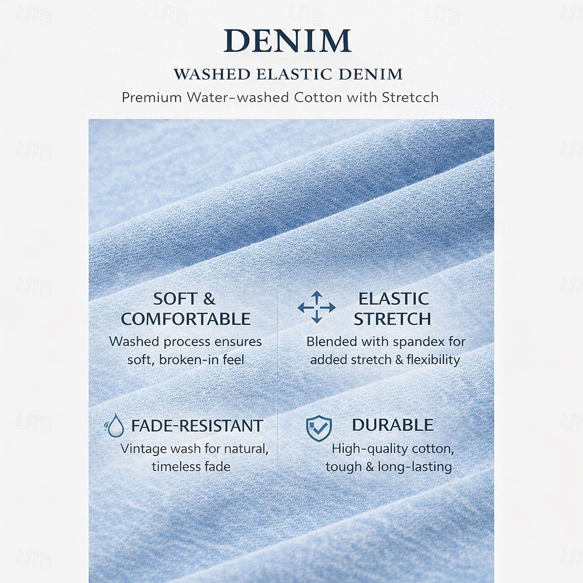 SoftFade™ Men's Acid Wash Shirt Cotton Polo Shirt Casual Business Lapel Classic Short Sleeve Fashion Basic Solid Color Buttons Washed Summer Spring Regular Fit Blue Black Light Green Pink Navy 2026 - $32.99 –P2