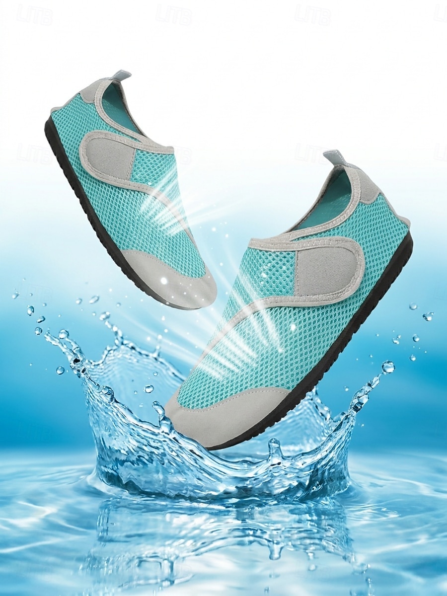 Women's Quick Dry Water Shoes with Protective Anti-Collision Toe Guard – Breathable Aqua Shoes Featuring Elastic Speed Lacing, Fast Drainage and Non-Slip Sole for Beach, Kayaking and Water Sports 2026 - $19.99 –P1