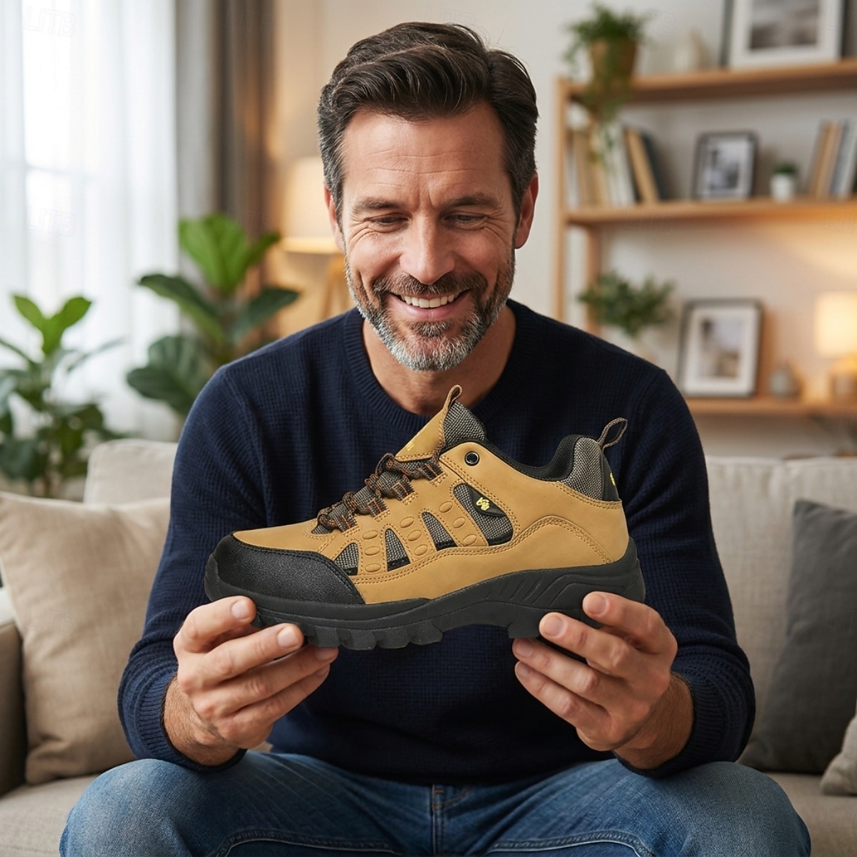 Heren outdoor wandelschoenen – lichtgewicht antislip trekkingsneakers, duurzame en comfortabele wandelschoenen voor wandelen, kamperen, reizen en dagelijks gebruik buitenshuis. 2026 - $42.99 –P5