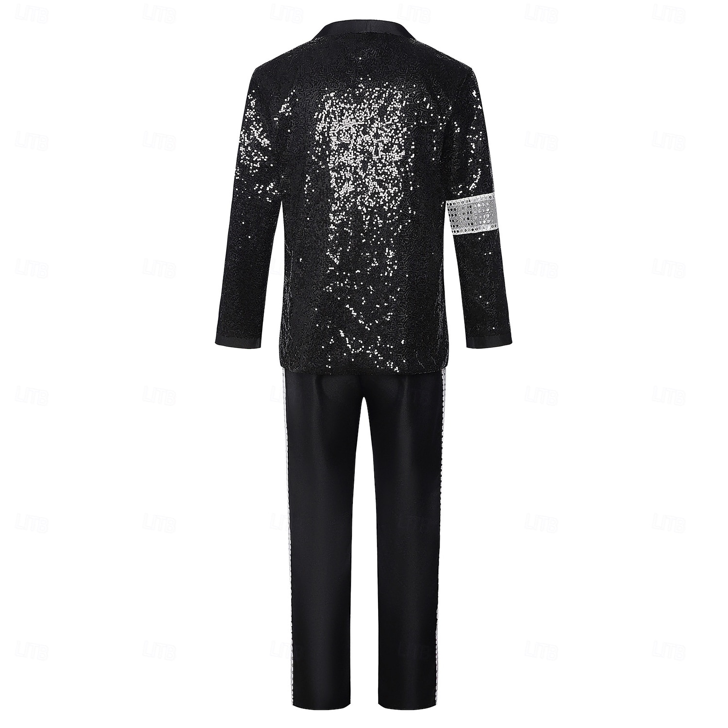 Vedetă pop din anii '80 Cântăreaţă Ținute Costum fantezie Icoane muzicale și scenă Cosplay for Bărbați Adulți Halloween Carnaval Săptămâna Cărții Performanță Scenă Simfonia Poveștilor 2026 - $55.99 –P3