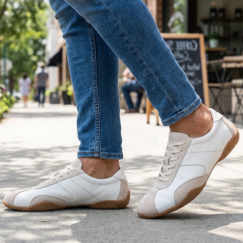 Men's Lightweight Retro Casual Sneakers – Comfortable Lace-Up Walking Shoes for Daily Wear, Family Gatherings, Weekend BBQs & City Strolls 2026 - $69.99 –P3