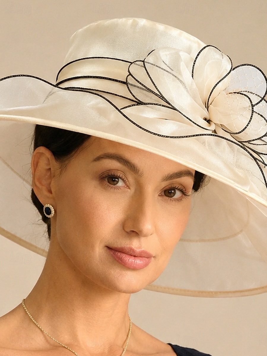 Women's Hat Sun Hat Party Hat Sun Protection Wedding Beach Wedding Mesh 2026 - $65.99 –P3