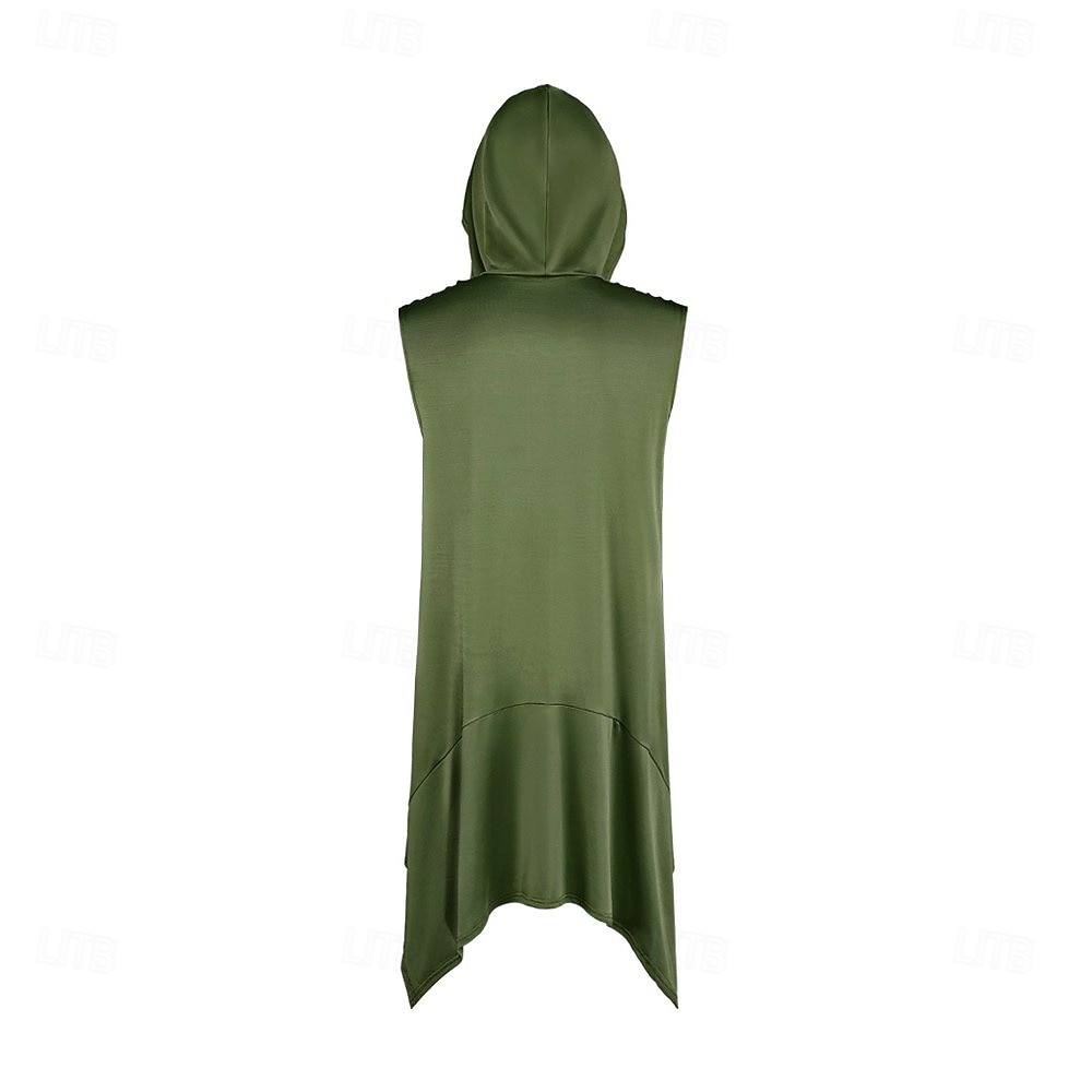 Retro Antiguo Medieval Renacimiento Sudadera Chaleco Sin Mangas Arquero Ranger Disfraz Hombre Fantasía Víspera de Todos los Santos Carnaval Feria del Renacimiento LARP Adulto Chalecos 2026 - $46.99 –P3