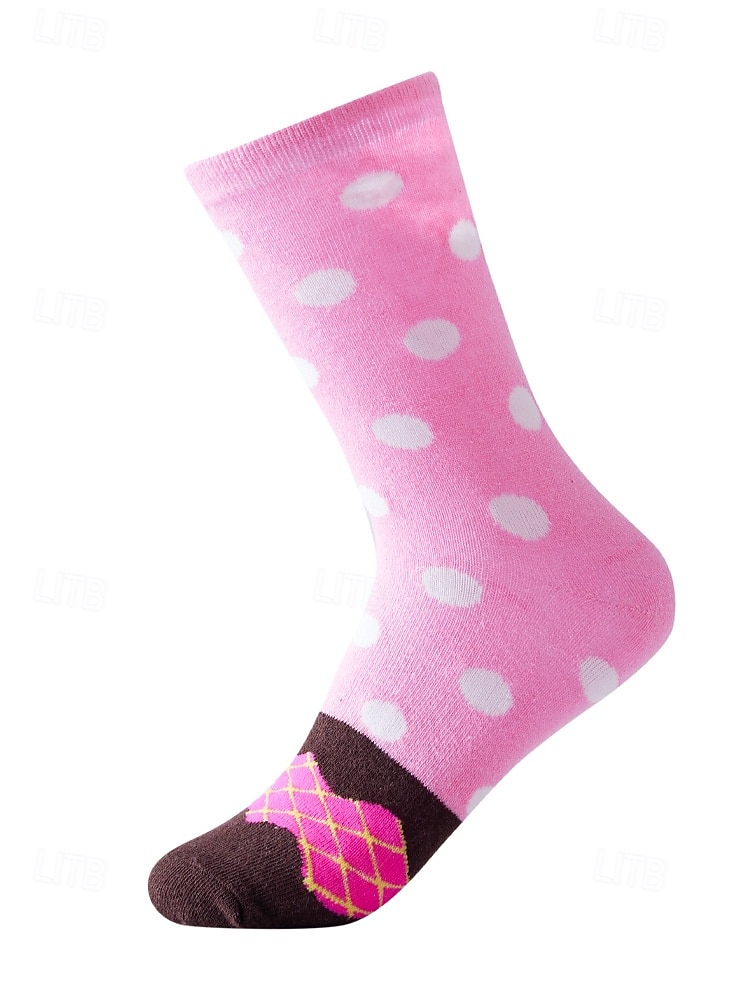 3 Pairs Novelty Donut Socks for Women Men, Funny Colorful Doughnut Patterned Cotton Crew Socks, Unique Foodie Gifts for Birthday Christmas, Creative Gag Gift for Donut Lovers, Stocking Stuffer 2026 - $17.99 –P13