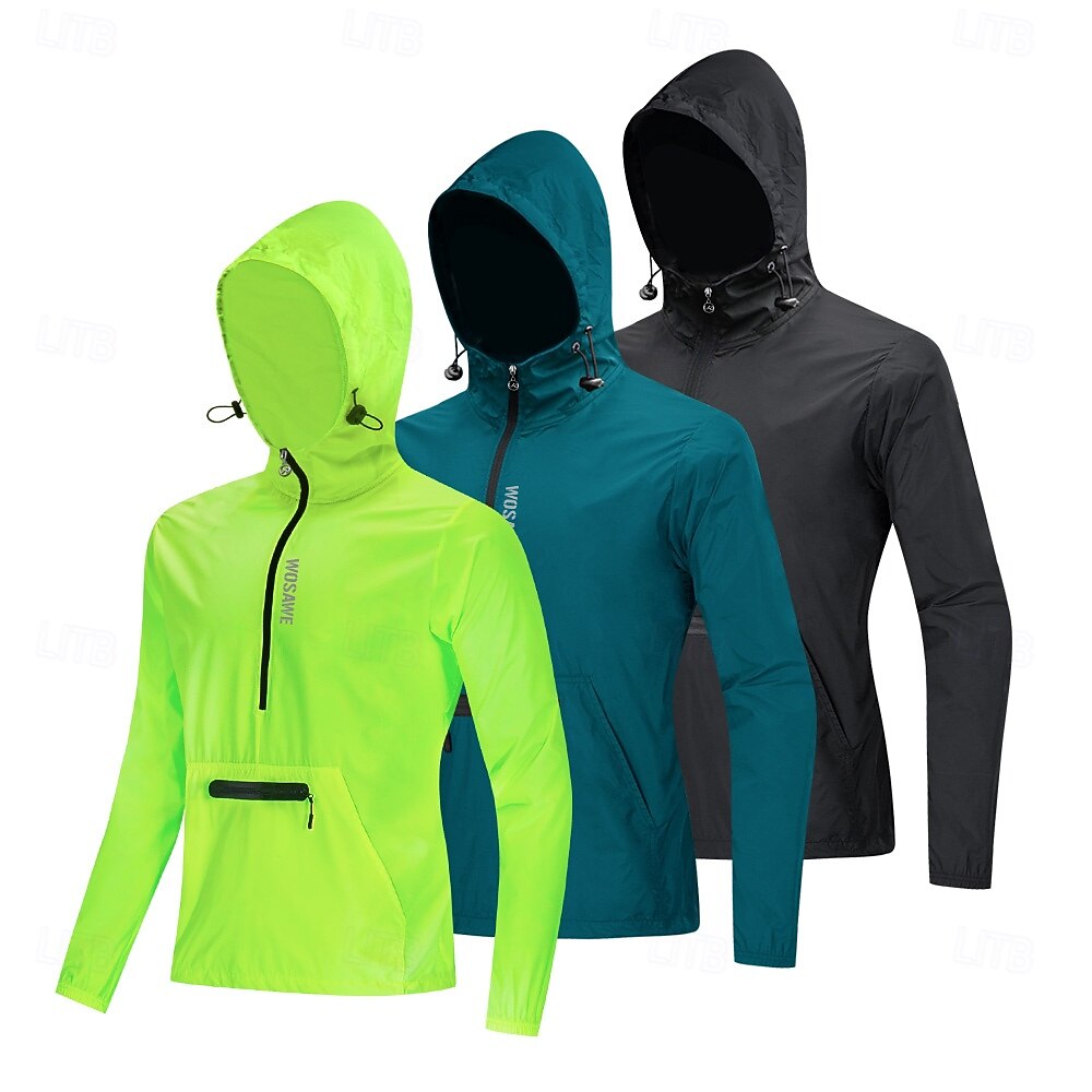 WOSAWE  Spring/Summer Men's Windproof Multi-Pocket Cycling Jacket for Outdoor Sports,Hiking, and Biking 2026 - $39.99 –P2