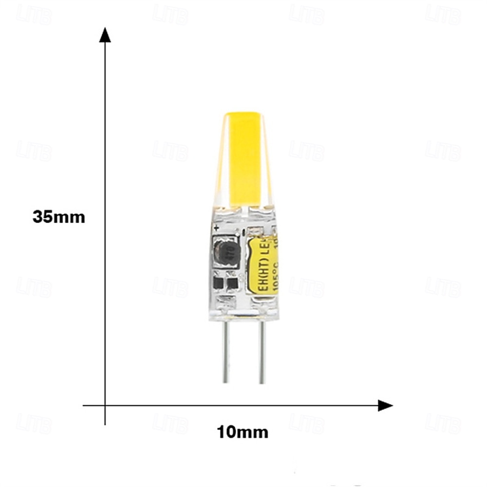 10 buc lampă LED G4 COB fără flash bec LED AC/DC 12V lampă LED spotlight candelabru iluminat înlocuiește halogen 2026 - $34.99 –P3
