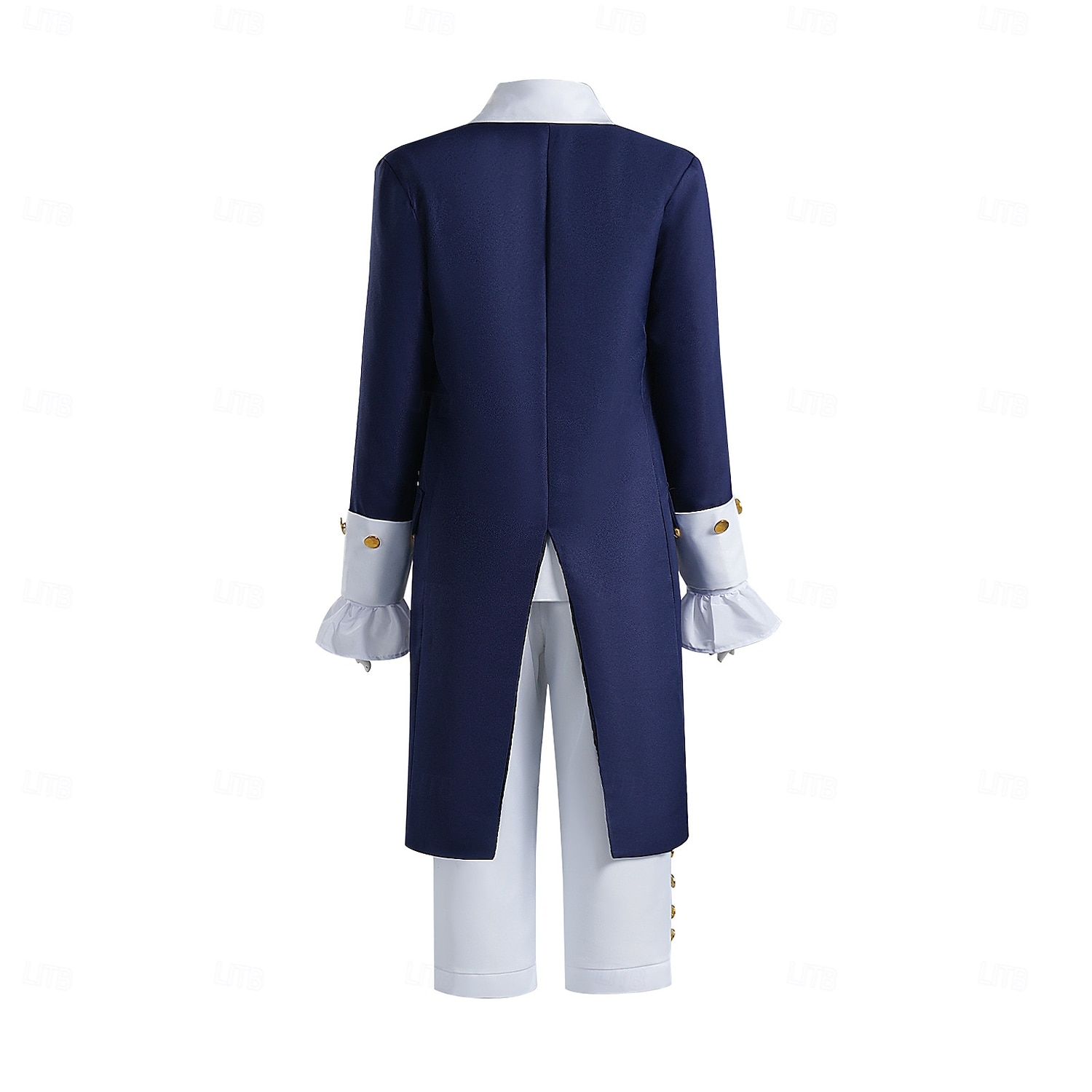 Set Retro Vintage 18th Century Coat Pants Vest Long Sleeves George Washington Alexander Hamilton Fancy Dress Men's Halloween Carnival Performance Adults' Coat Vest Shirt 2026 - $123.99 –P2