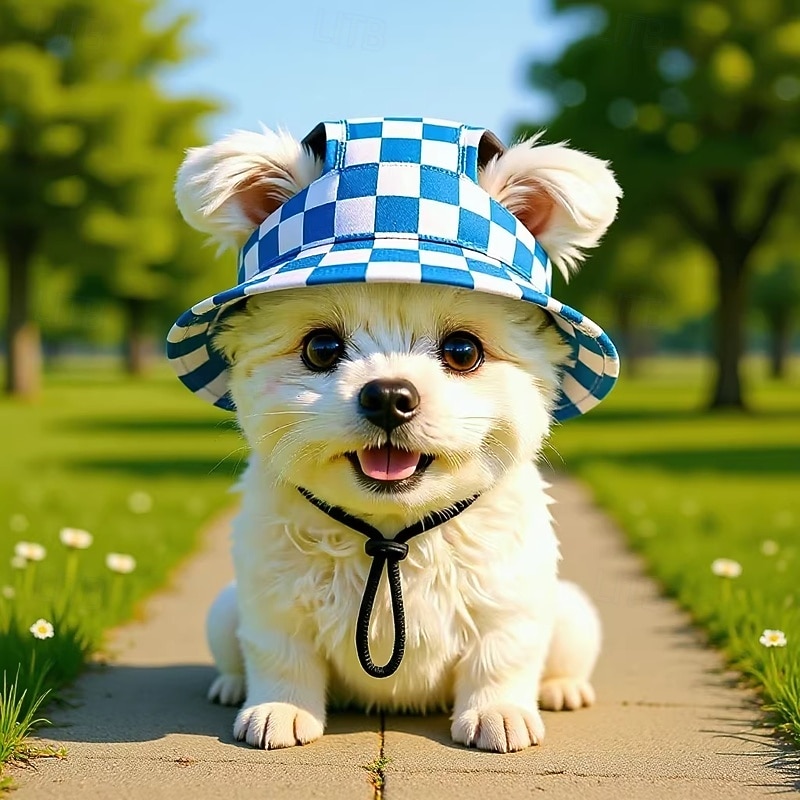 Chapeau d'été pour chien, chapeau de soleil respirant à oreilles ouvertes pour animaux de compagnie, utilisable en toutes saisons, deux styles et trois tailles, spécialement conçu pour les chiens et de 2026 ? $8.79 –P12